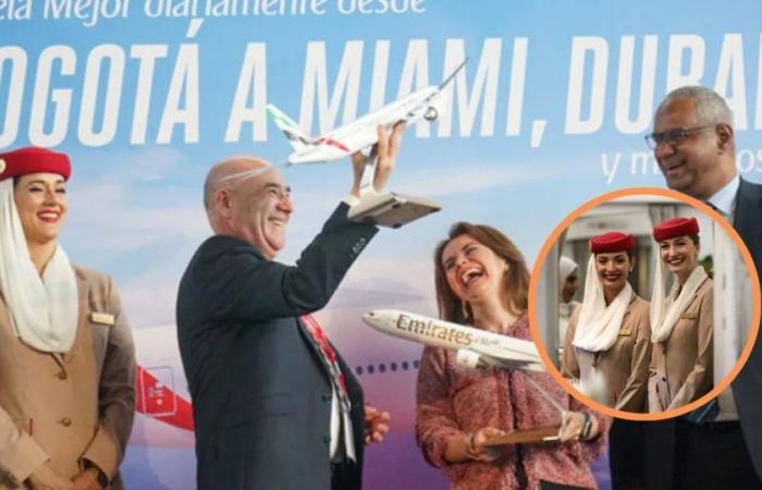Die Luxusfluggesellschaft Emirates hat eine Ausschreibung für Jobs in Kolumbien für diejenigen gestartet, die sich in Dubai niederlassen möchten