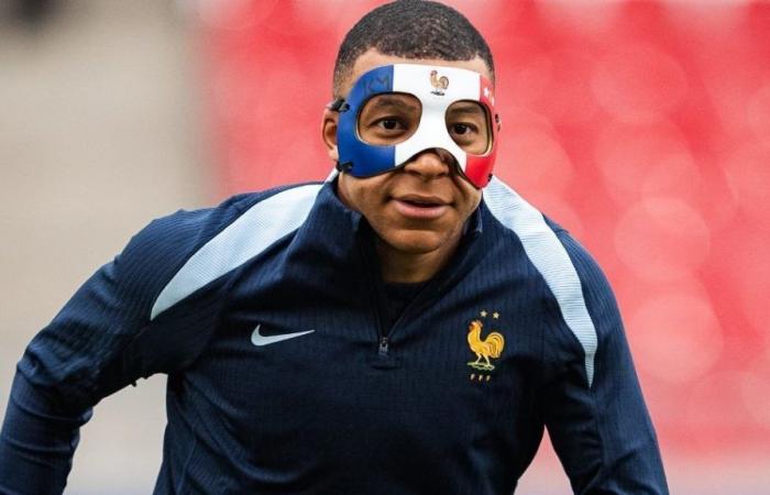 Frankreich: Mbappé trainierte mit Schutzmaske