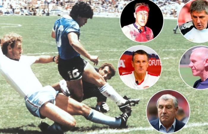 38 Jahre nach dem Tor des Jahrhunderts: Was geschah mit dem Leben der fünf englischen Spieler, die Maradona dribbelte?