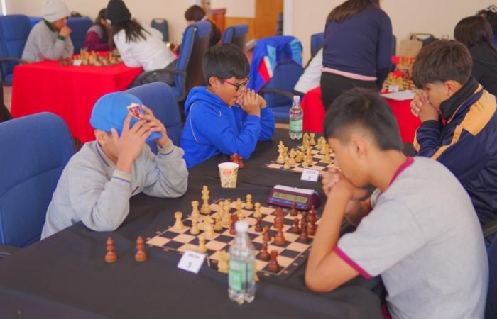 Der Schüler der Schule D-48 gewann die regionale Schachmeisterschaft von Antofagasta