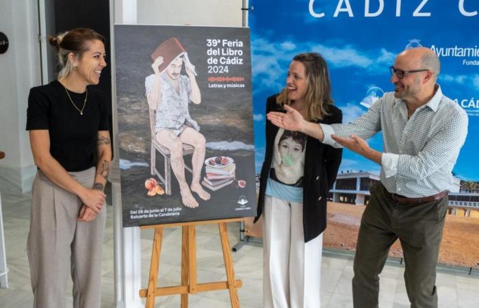 Benjamín Prado und Shuarma spielen die Hauptrollen bei der Eröffnung der Buchmesse in Cádiz