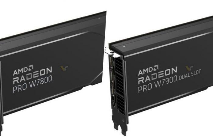 Radeon PRO W7900 und W7800: Gigabyte kündigt seine Varianten an