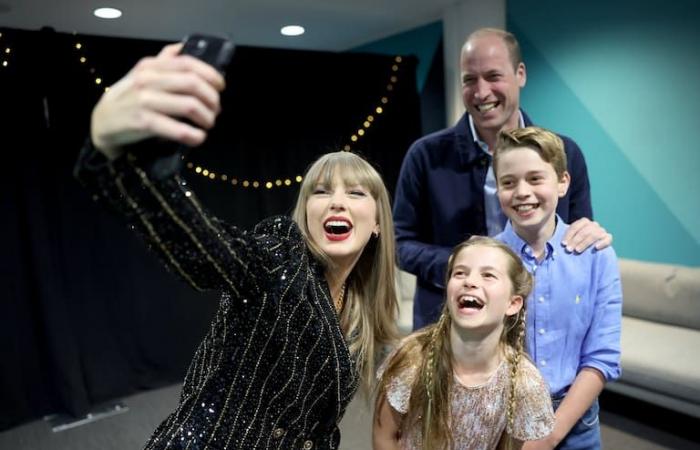 Das virale Video von Prinz William, der beim Konzert von Taylor Swift im Wembley-Stadion tanzt