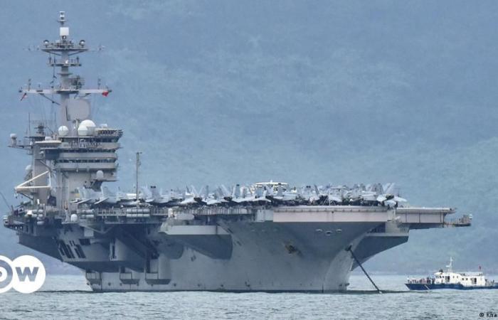 US-Flugzeugträger trifft zu Übungen in Südkorea ein – DW – 22.06.2024