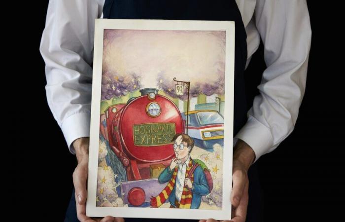 Die Originalillustration des ersten Harry-Potter-Buches wird versteigert | Es wird eine Sammlung im Wert von einer Million Dollar erwartet