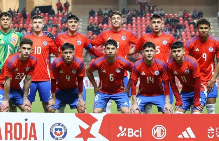 Das Spiel zwischen der U-20-Nationalmannschaft Chiles und Ecuador ist aufgrund eines Frontalangriffs unterbrochen