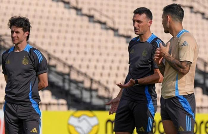 Eine Änderung pro Zeile und eine mögliche Überraschung: Scaloni definiert die argentinische Mannschaft, die bei der Copa América gegen Chile antreten wird