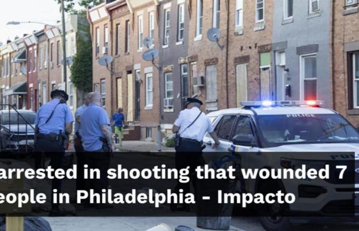 1 wurde bei einer Schießerei in Philadelphia festgenommen, bei der 7 Menschen verletzt wurden