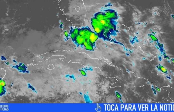 mehr als 50 Millimeter Regen in nur 3 Stunden. Das Wetter für heute in Kuba