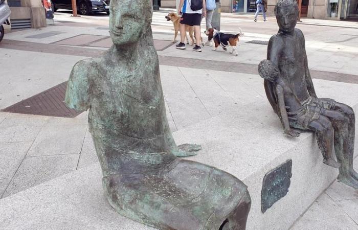 Der Stadtrat kontaktiert den Künstler der Vía Norte-Skulptur, um diese zu reparieren