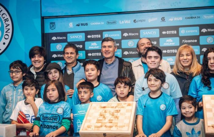 Passerini lieferte Schachspiele an den Club Atlético Belgrano – Comercio y Justicia