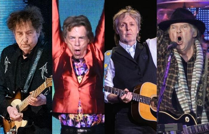 Von Mick Jagger und Keith Richards bis hin zu Paul McCartney und Bob Dylan, der ausgewählten Gruppe von Musikern, die sich weigern, in den Ruhestand zu gehen