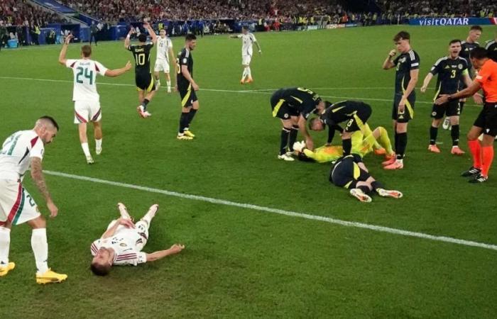 Der sehr schwierige medizinische Bericht des ungarischen Fußballspielers, der nach einem erschreckenden Aufeinandertreffen gegen Schottland ohnmächtig wurde