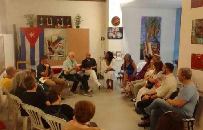 In Italien lebende Kubaner schlossen sich zur Vorbereitung einer regionalen Veranstaltung zusammen