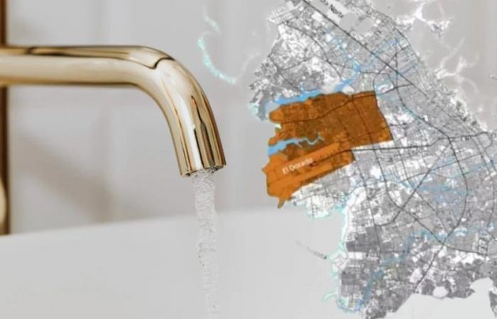Wasserrationierung in Bogotá Sonntag, 23. Juni: Liste der Stadtteile und Karte der Kürzungen in Zone 2