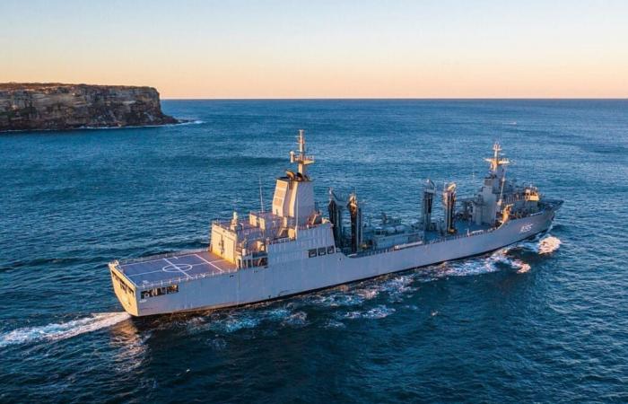 Aufgrund technischer Probleme sind die von Navantia für die australische Marine gebauten Versorgungsschiffe außer Dienst