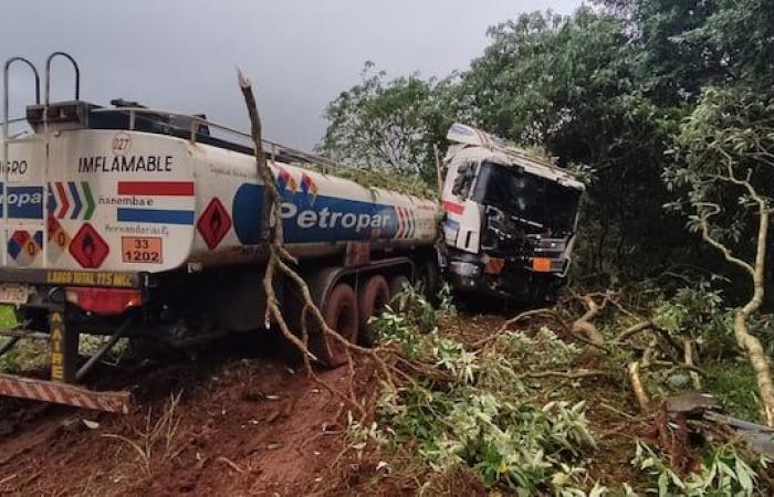 Tankwagenfahrer erleidet bei Unfall Verletzungen – ABC en el Este