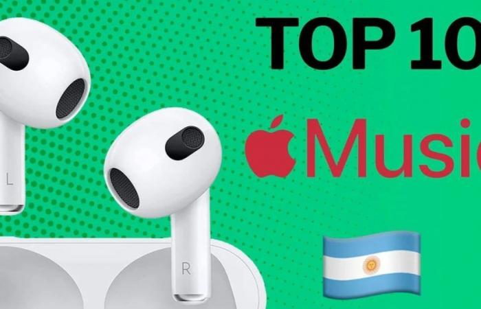 Apple-Ranking: die 10 meistgehörten Songs in Argentinien