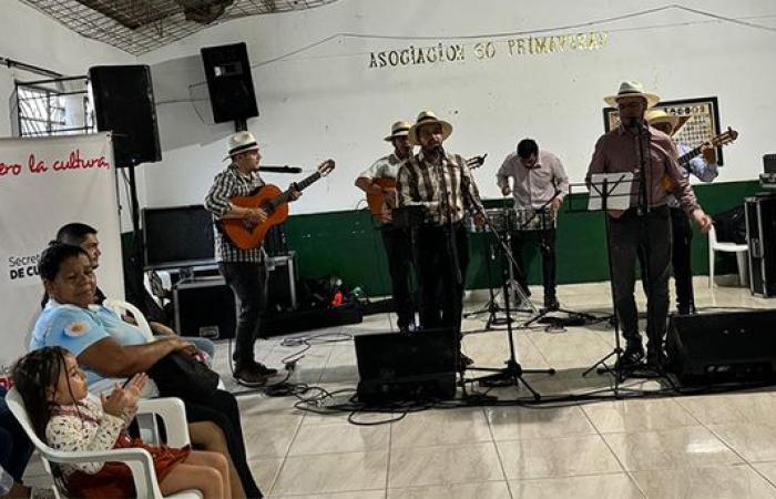 Das Kultursekretariat von Pereira feierte den Familientag in der Gemeinde Consota