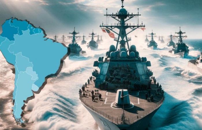 Welches ist das einzige südamerikanische Land und der einzige Nachbar Perus, das Mexiko und Spanien an Seemacht übertrifft? | | ANTWORTEN