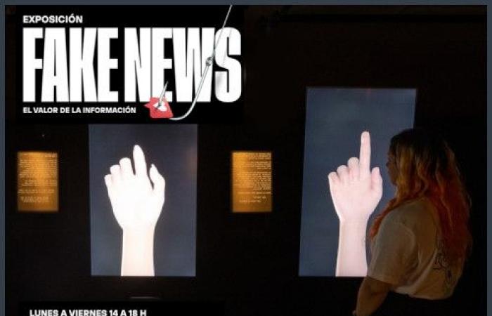 „Fake News. Der Wert von Informationen“: Die Telefónica Movistar Foundation hat eine Ausstellung eröffnet, um über das Phänomen nachzudenken
