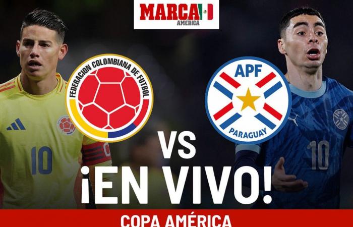 Copa América: Kolumbien gegen Paraguay LIVE. Spiel heute Copa América 2024