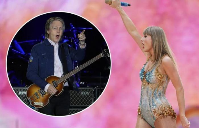 Das lustige Video von Paul McCartney, der zum Rhythmus von Taylor Swift tanzt