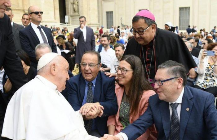 PUCV-Delegation trifft sich mit Papst Franziskus