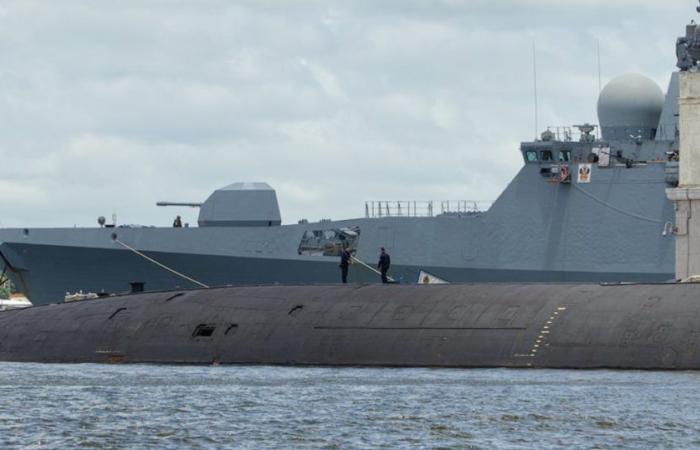 Die in Kuba stationierte russische Fregatte führt Übungen im Atlantik durch