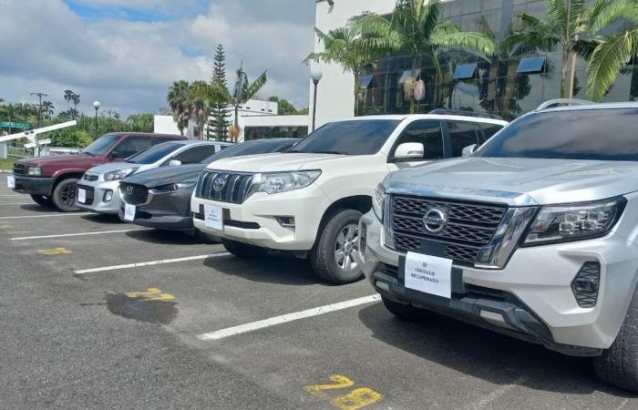 Sie bergen 25 Fahrzeuge, die in Valle, Quindío und Risaralda gestohlen wurden