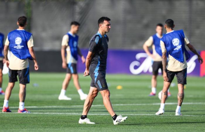 Ohne Di María und mit weiteren Veränderungen tritt das argentinische Team gegen Chile an