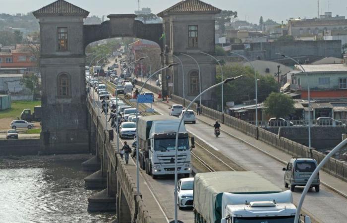 Die brasilianische Regierung hat den Bau der internationalen Brücke im Río Yaguarón vergeben