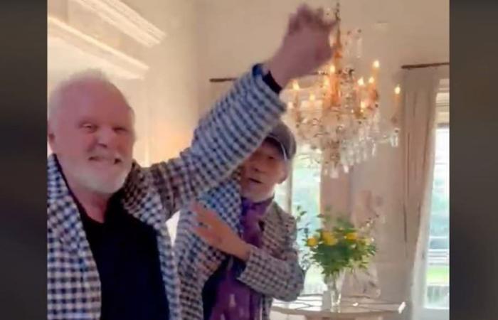 Anthony Hopkins feiert die Genesung seines Freundes Ian McKellen mit einem Tanz auf TikTok: „Ich liebe diesen Mann“ | Freizeit und Kultur