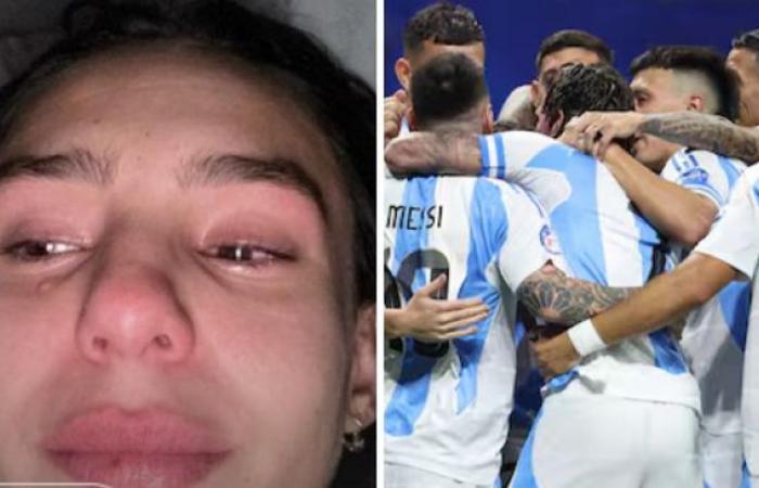Skandal: Juanita Tinelli hat ihren Freund für eine aktuelle Figur der argentinischen Nationalmannschaft verlassen