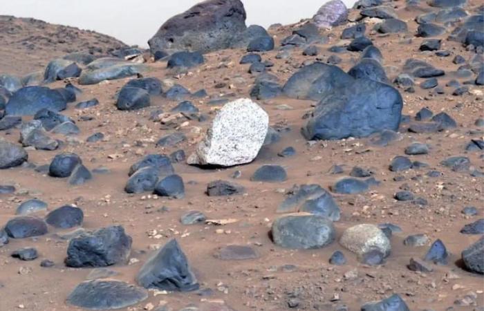 Sie entdecken einen mysteriösen weißen Stein auf dem Mars und sein Aussehen verwirrt Wissenschaftler: „Geologisches Geschenk“