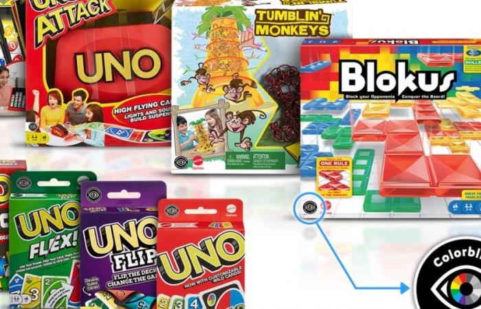 Mattel wird seine Spiele wie Uno für Menschen mit Farbenblindheit zugänglicher machen