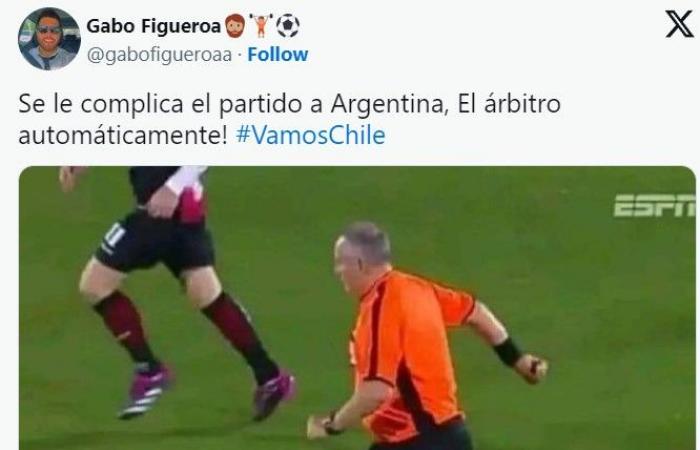 „Mittlerweile im VAR“: Die Memes, die Chiles Niederlage gegen Argentinien hinterlassen hat