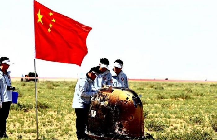 Erfolg: Die chinesische Sonde Chang’e 6 ist von der anderen Seite des Mondes zur Erde zurückgekehrt