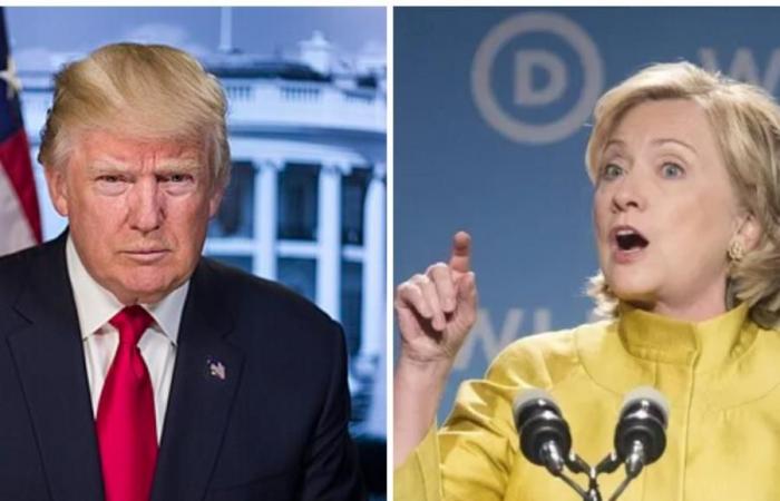 Hillary Clinton sagt, eine Debatte über Donald Trump sei Zeitverschwendung