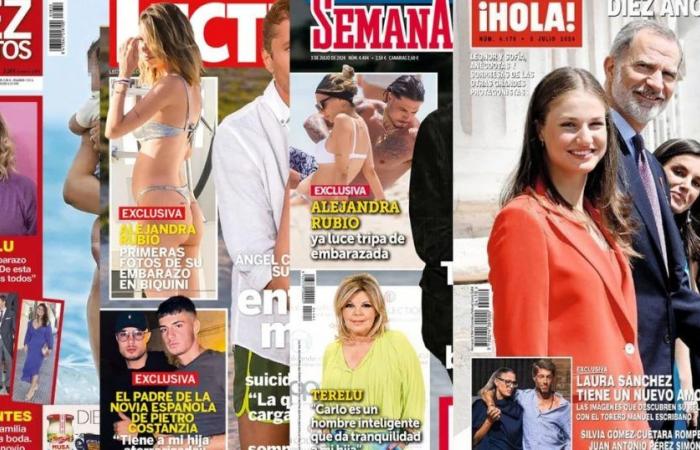 Die Klatschmagazine dieser Woche: Laura Sánchez‘ neue Liebe nach der Trennung von David Ascanio