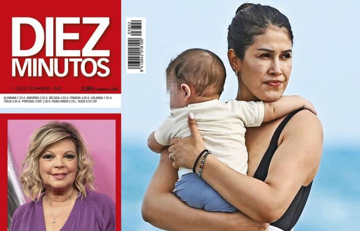 Die Fotos von Gabriela Guillén mit ihrem Sohn im Badeanzug am Strand nach ihrer Kommunikation mit Bertín Osborne