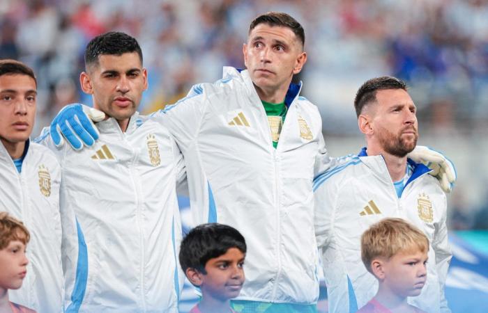Die argentinische Nationalmannschaft würde im Viertelfinale der Copa América gegen Ecuador oder Mexiko spielen