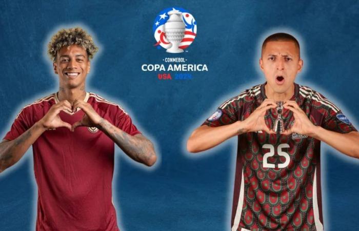 Wo kann man HEUTE Venezuela gegen Mexiko in Peru sehen: Online-TV-Kanal des Spiels nach Datum 2 der Gruppe B der Copa América 2024