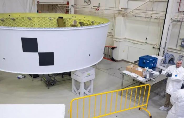 Sechs Adapter für bemannte Artemis-Flüge, gebaut bei NASA Marshall, werden getestet