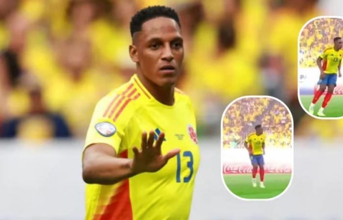 Yerry Mina erregte Hass und Liebe für ein Stück, in dem er beim Sieg Kolumbiens über Paraguay mitspielte
