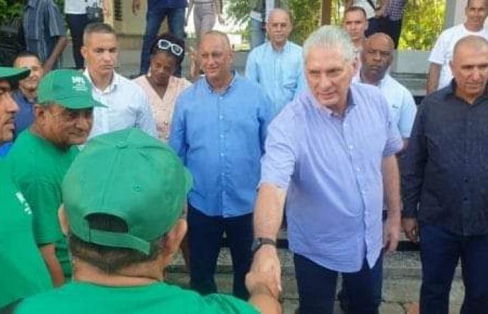 Der kubanische Präsident kehrt auf die Isla de la Juventud zurück. • Arbeiter
