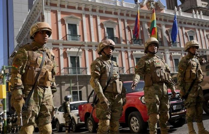 Die Arce-Regierung verurteilte einen Putschversuch: Sie verhaftete den Armeechef, der einen Aufstand anführte