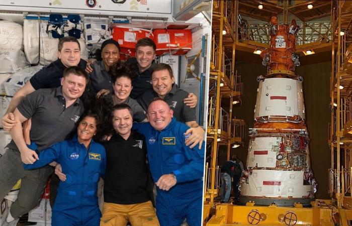 Die ISS-Astronauten mussten Zuflucht suchen. Riesiger russischer Satellit zerbrach aus unbekannten Gründen in 100 Teile
