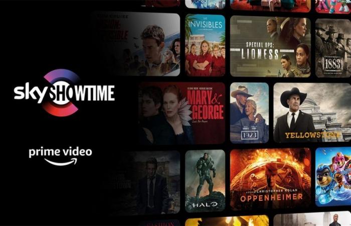 SkyShowtime kommt mit einem Rabattangebot von 50 % zu Prime Video