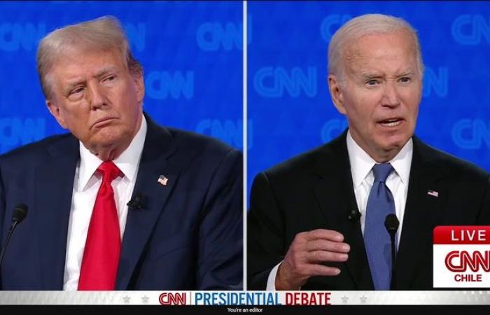 Beleidigungen, Verwirrung und ein „Pornostar“: die angespanntesten Momente der Debatte zwischen Trump und Biden